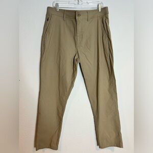 Weatherproof Vintage Performance Flex Tan Chinos Classic Fit Size 36